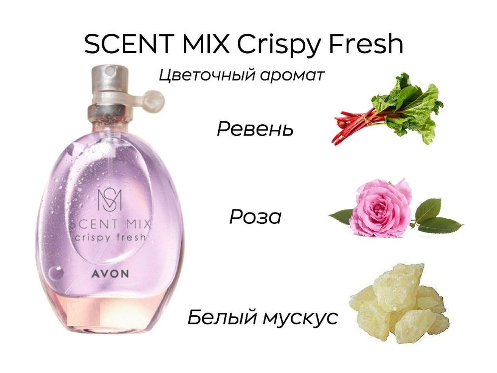 Туалетная вода Crispy Fresh для нее, 30 мл