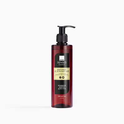 Жидкое мыло для рук «Бергамот и зеленый чай», 240 мл