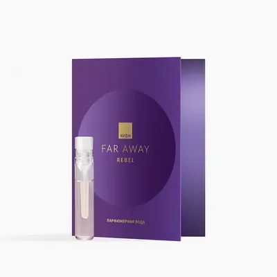 Парфюмерная вода Far Away Rebel для нее — пробный образец, 0.6 мл