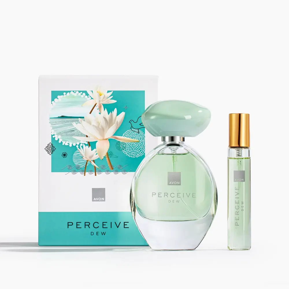 набор perceive dew для нее (50мл. + 10мл. + интерьерное украшение)